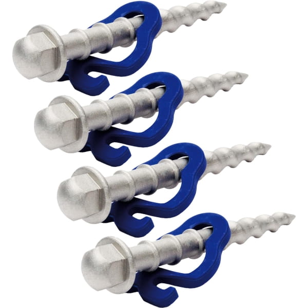Peggy Peg Schlagschraubhering HC 15 cm mit Haken - Zeltheringe 4er Set - Bild 1 Peggy Peg Schlagschraubhering HC 15 cm mit Haken - Zeltheringe 4er Set - Bild 1