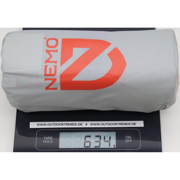 NEMO Tensor All-Season Insulated Rectangular - Schlafmatte blade-spicy orange - Bild 5