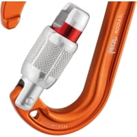 Vorschau: Petzl Rocha Screw-Lock - HMS Karabiner orange - Bild 3