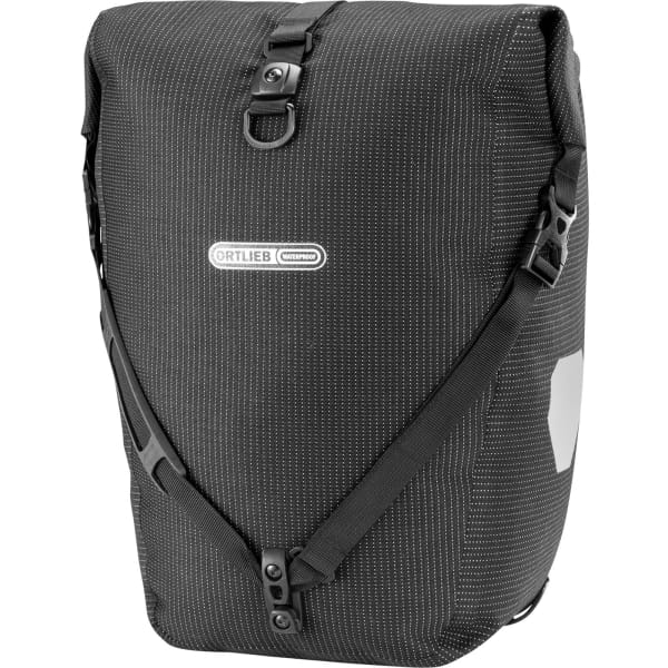 ORTLIEB Back-Roller High-Vis QL3.1 - Fahrradtasche black-reflective - Bild 1 ORTLIEB Back-Roller High-Vis QL3.1 - Fahrradtasche black-reflective - Bild 1