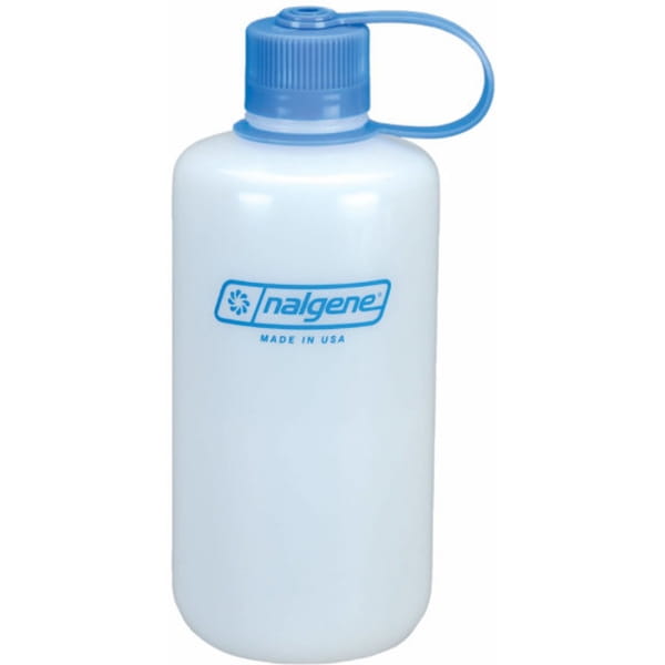 Nalgene Enghals HDPE Trinkflasche 1,0 Liter weiß - Bild 1