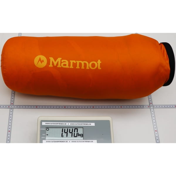 Marmot Lithium - Daunenschlafsack orange pepper/golden sun - Bild 6