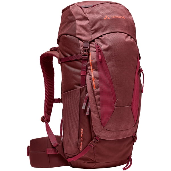 VAUDE Women's Asymmetric 38+8 - Trekkingrucksack dark cherry - Bild 1