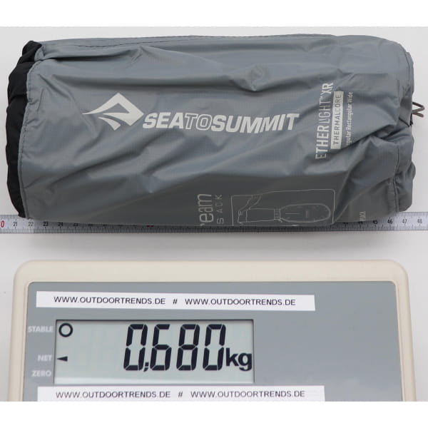 Sea to Summit Ether Light XR Insulated ASC Rectangular - Schlafmatte grey dark - Bild 5