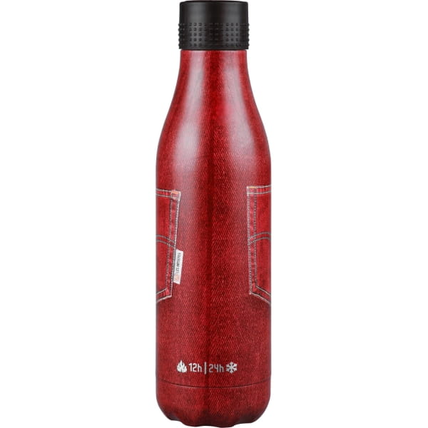Les Artistes Bottle Up 500 ml - Thermo-Trinkflasche pocket red jean - Bild 3