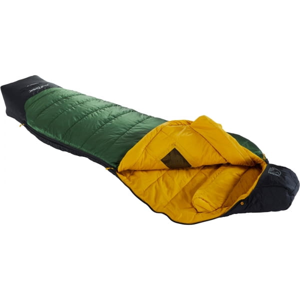 Nordisk Gormsson -2° Curve - 3-Jahreszeiten-Schlafsack artichoke green-mustard yellow-black - Bild 1