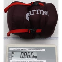 Vorschau: Marmot Mad River 40 - Daunen-Schlafsack red sun-blackberry - Bild 8