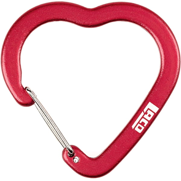 LACD Accessory Biner Heart FS - Materialkarabiner red - Bild 2 LACD Accessory Biner Heart FS - Materialkarabiner red - Bild 2