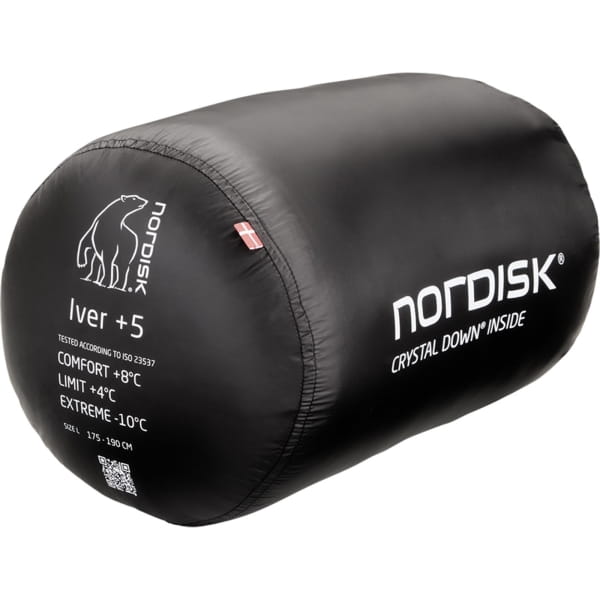 Nordisk Iver +5° Mummy - Daunenschlafsack buckthorn brown - Bild 8