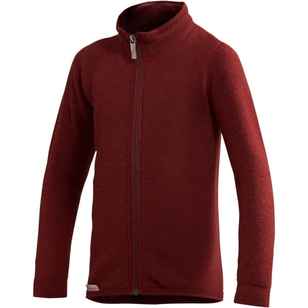 Woolpower Kids Full Zip Jacket 400 - Merino-Jacke rust red - Bild 2 Woolpower Kids Full Zip Jacket 400 - Merino-Jacke rust red - Bild 2