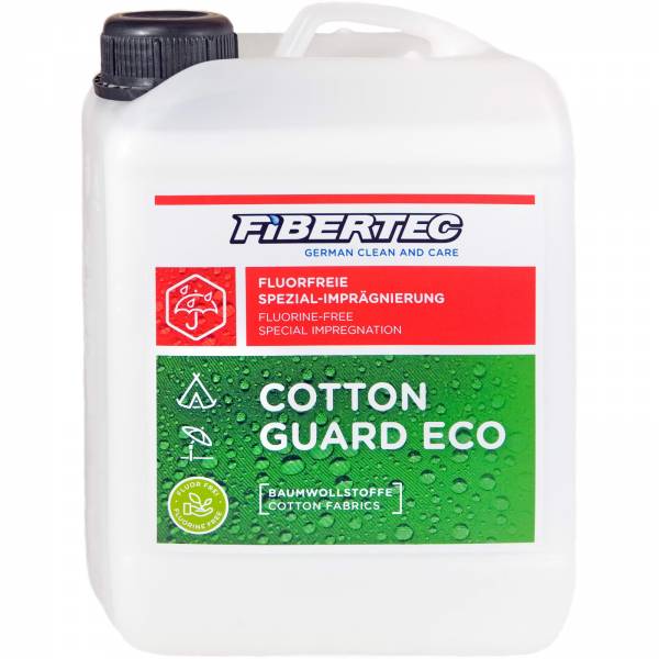 FIBERTEC Cotton Guard Eco 2,5 Liter - Baumwollimprägnierung - Bild 1