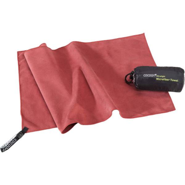 COCOON Towel Ultralight Gr. XL - Mikrofaser-Handtuch marsala red - Bild 4
