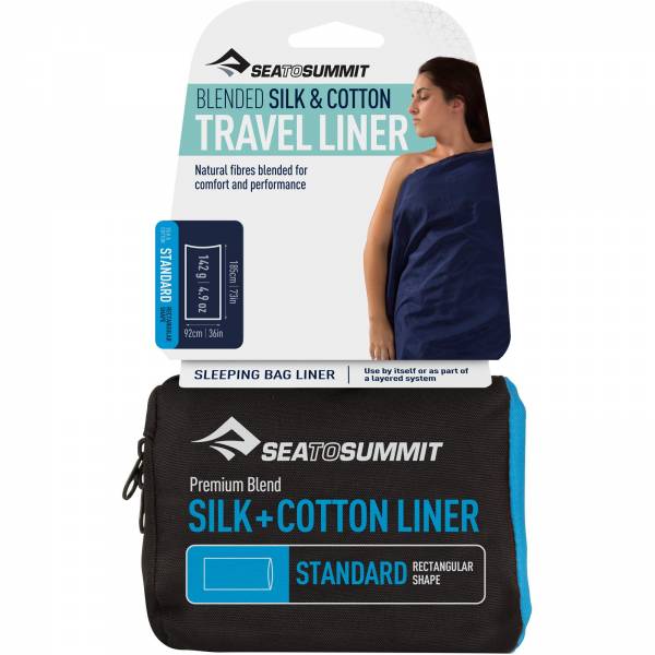Sea to Summit Silk Cotton Travel Liner Standard - Bild 1