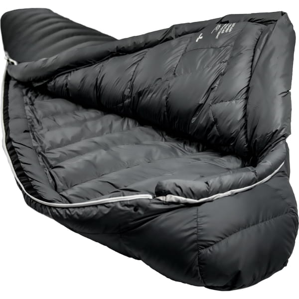 Grüezi Bag Biopod DownWool-Hybrid Ice Extreme - Daunen- & Wollschlafsack dark asphalt - Bild 5