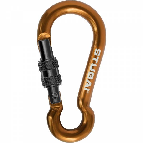 Stubai Dwarf EL - Materialkarabiner orange - Bild 1 Stubai Dwarf EL - Materialkarabiner orange - Bild 1