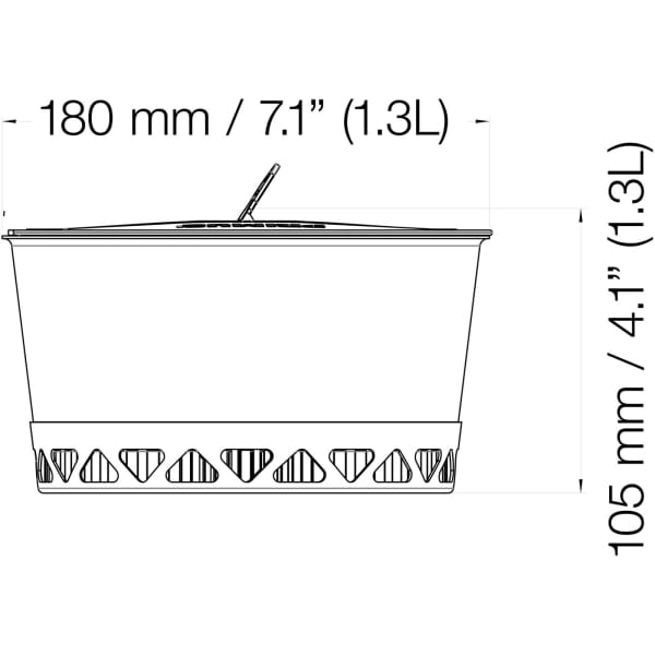 Primus PrimeTech Stove Set II 2x1.3L - Kochset - Bild 3