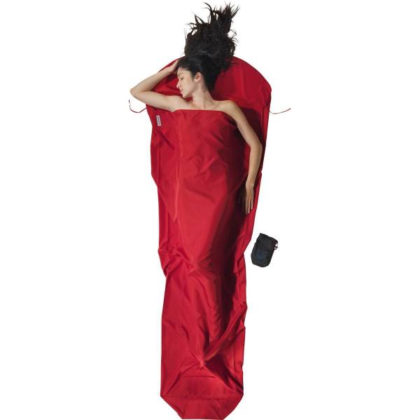 COCOON Microfiber MummyLiner - Inlet cranberry - Bild 1 COCOON Microfiber MummyLiner - Inlet cranberry - Bild 1