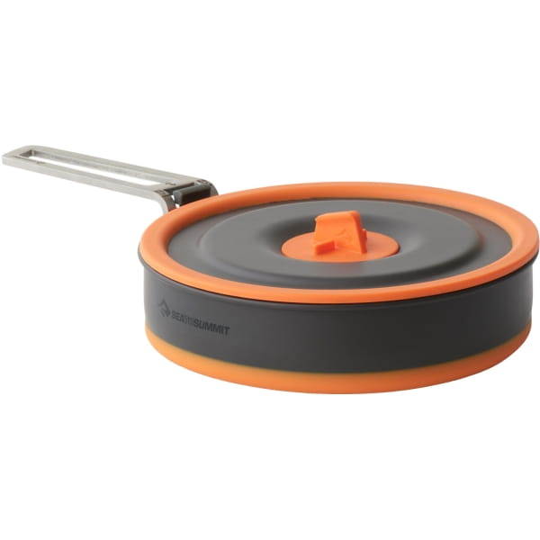 Sea to Summit Frontier UL Collapsible Pot 1L - faltbarer Kochtopf orange - Bild 4