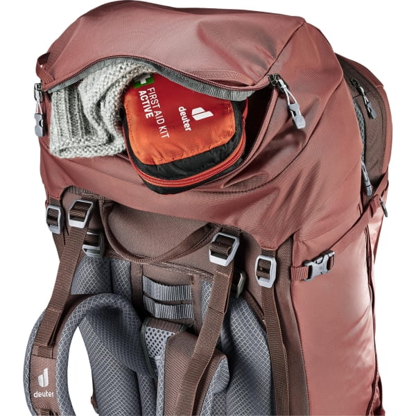 deuter Voyager 60+10 SL - Reiserucksack caspia-raisin - Bild 9