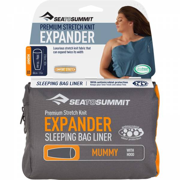 Sea to Summit Expander Liner Mummy - Inlet - Bild 1 Sea to Summit Expander Liner Mummy - Inlet - Bild 1