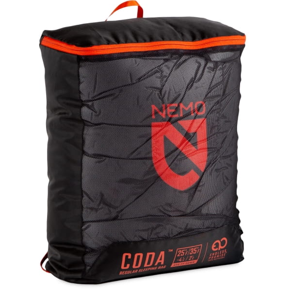NEMO Coda Endless Promise 25/35 - Daunen-Schlafsack titanium-spicy orange - Bild 11