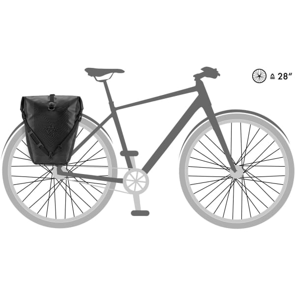 Ortlieb Back-Roller Design - Gepäckträgertasche cycledelic II - Bild 3