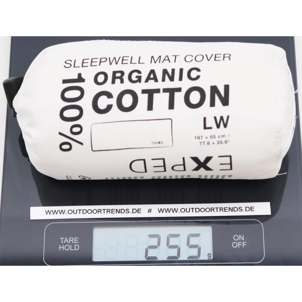 EXPED Sleepwell Organic Cotton Mat Cover - Matten-Überzug natural - Bild 4
