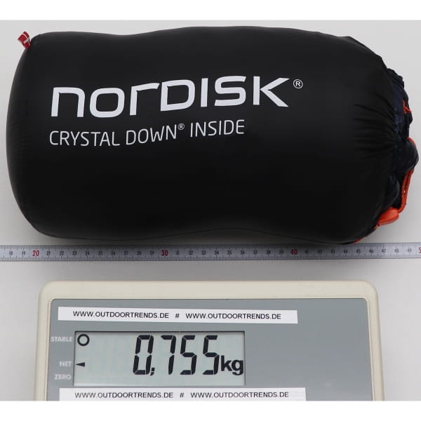 Nordisk Walløe ±0° Mummy - Daunenschlafsack mood indigo blue - Bild 10