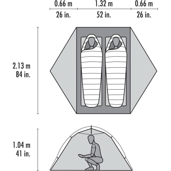 MSR Elixir 2 - Zwei-Personen-Zelt green - Bild 3