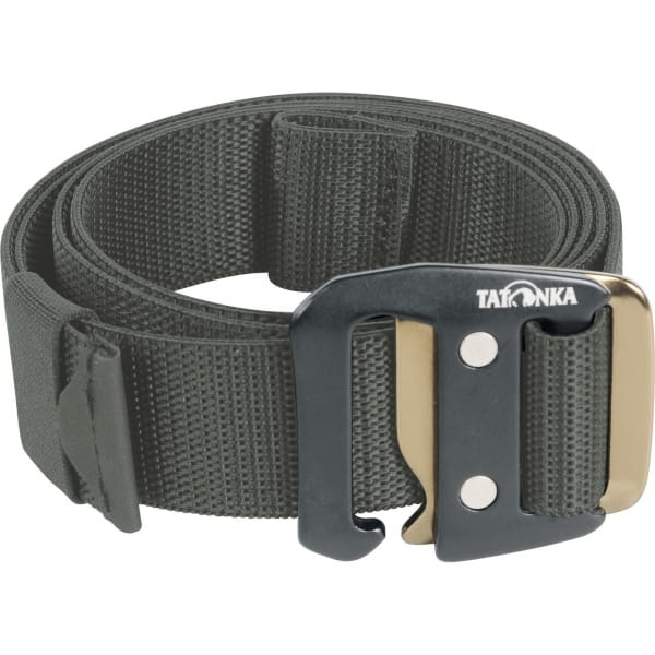 Tatonka Stretch Belt 38 mm - Gürtel stone grey olive - Bild 4