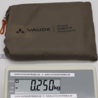 Vorschau: VAUDE Floorprotector Allround Taurus 1P  - Zeltunterlage bark - Bild 2