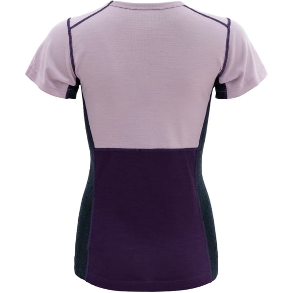 DEVOLD Lauparen Merino 190 T-Shirt Wmn - Kurzarm-Shirt orchid-lilac-ink - Bild 3