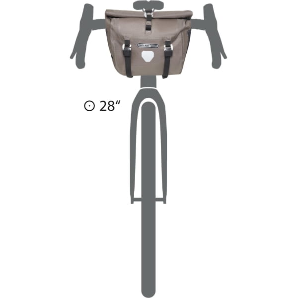 ORTLIEB Handlebar-Pack QR - Lenkertasche dark sand - Bild 9