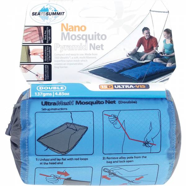 Sea to Summit Nano Mosquito Net Double Standard - Bild 1