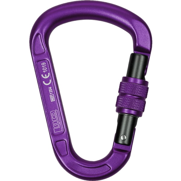 LACD HMS Screw Big Evo - Schraubkarabiner purple - Bild 1