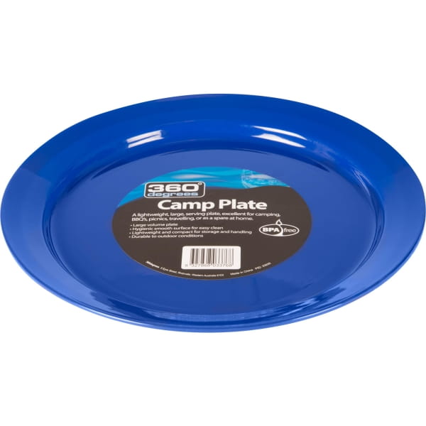 360 degrees Camp Dinner Set - Geschirrset blue - Bild 5