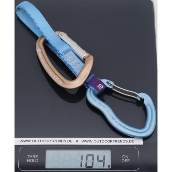 Beal Zest Quickdraw  - Express-Set matt blue - Bild 4