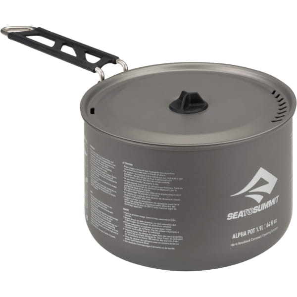 Sea to Summit Alpha Pot 1.9L - Aluminium-Kochtopf - Bild 2 Sea to Summit Alpha Pot 1.9L - Aluminium-Kochtopf - Bild 2