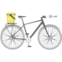 Vorschau: Ortlieb Up-Town Rack City - Gepäckträger Fahrradkorb lemon sorbet - Bild 3