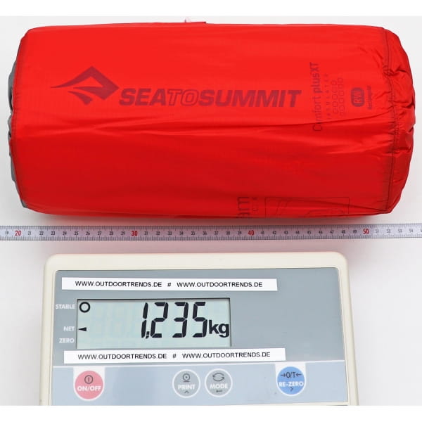 Sea to Summit Comfort Plus XT Insulated Mat Rectangular - Schlafmatte red - Bild 3