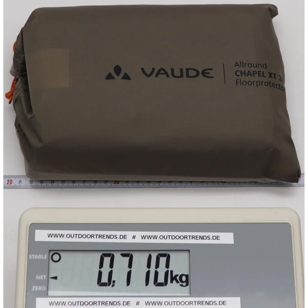 VAUDE Floorprotector Allround Chapel XT 2P - Zeltunterlage bark - Bild 2