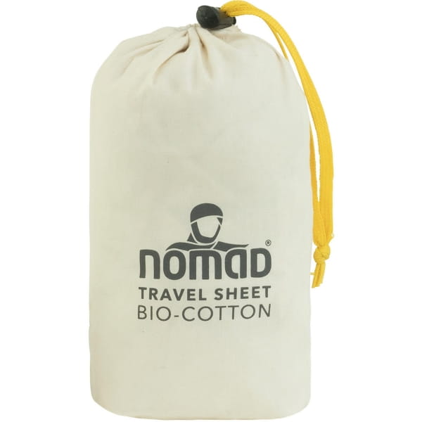 NOMAD Travel Sheet Bio-Cotton - Inlett sand - Bild 4 NOMAD Travel Sheet Bio-Cotton - Inlett sand - Bild 4