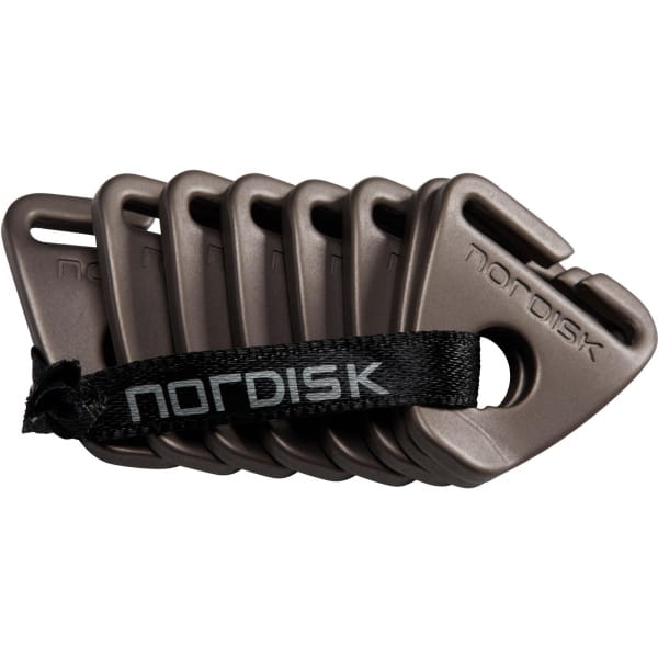 Nordisk Aluminium Helmet Slide - Abspannöse mud grey - Bild 1 Nordisk Aluminium Helmet Slide - Abspannöse mud grey - Bild 1