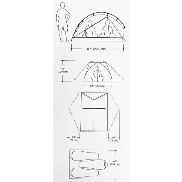 Marmot Superalloy 3P - 3 Personen Zelt green glow - Bild 2