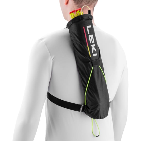 LEKI Trail Running Quiver - Stocktasche black-brightred-neonyellow - Bild 1 LEKI Trail Running Quiver - Stocktasche black-brightred-neonyellow - Bild 1