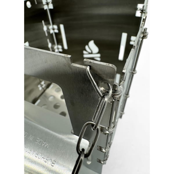 bushcraft essentials Holzrutsche Bushbox LF Titanium - Bild 9